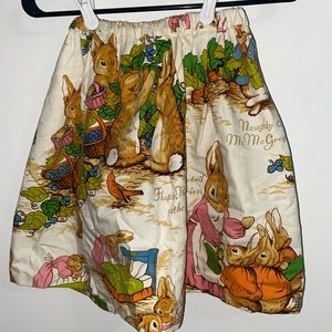 Peter rabbit skirt